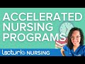 What is an Accelerated BSN Program and Who Are They For? | Lecturio Nursing School Tips