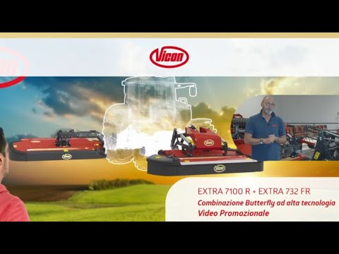 Campagna IXPLAN combinazione di Falciacondizionatrice EXTRA 7100R+732FR ISOBUS Vicon (IT)