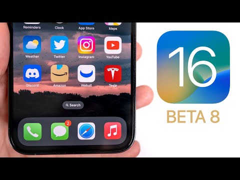 iOS 16 Beta 8 Released - What's New?