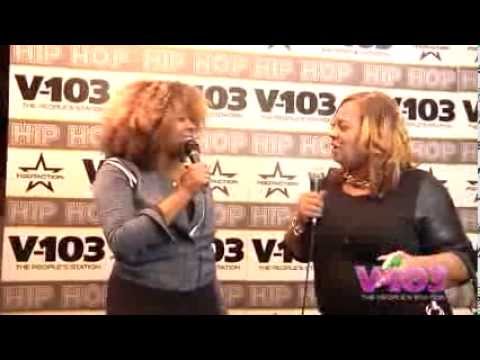 Deb Antney At The V-103 Hip Hop Conference With Ramona DeBreaux