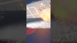 イージス艦の主砲射撃をスローモーションにしてみた！【DCSWorld】