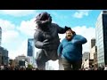CaseOh Gets Chased By Godzilla