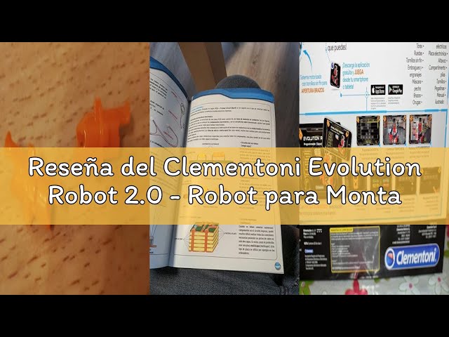 Vídeo relacionado con Clementoni Evolution Robot 2.0 - Robot para Montar y Jugar, con App dedicada, Robótica Infantil a Partir de 8 años, Juguete en español (55512)