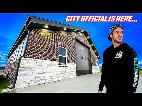 The City Showed Up... Final Inspection on My Dream Shop