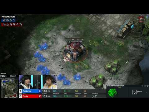 VSL SC2 - Forte vs Patience - 2017 Season1 - Ro16 Group C Match1 2Set