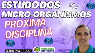 Vem aí a DISCIPLINA 6 sobre Microbiologia e Paristologia | O que estudar