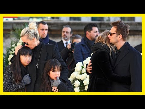 Hommage à johnny hallyday : laura smet et david hallyday réunis à la madeleine