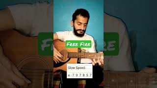 Download lagu Free Fire Tune | Guitar Lesson | Ramanuj Mishra | #shorts #freefire mp3