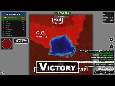 Winning Strategy Pond Map! Territory Games io - Territorial IO