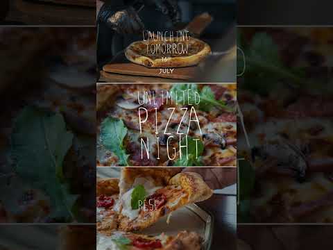 Launching Unlimited Pizza Night on every Wednesday at NEAPO #shorts #pizza #lahore