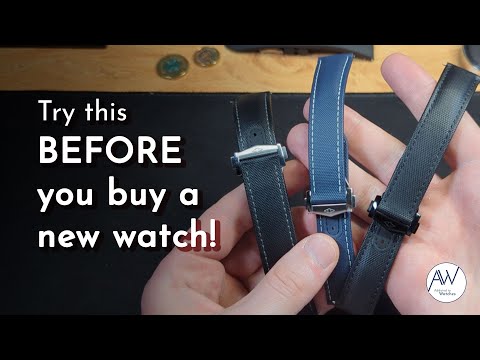 Try this BEFORE you buy your next watch! | Artem Sailcloth Watch Straps