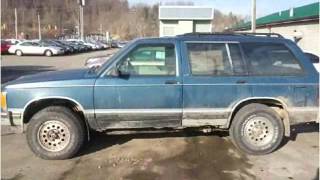 preview picture of video '1994 Chevrolet S10 Blazer Used Cars Cambridge OH'