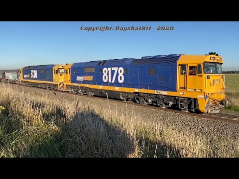 3GK7 - 8178-8130 (Grain) - Batesford - Australian Trains by RaySha1811