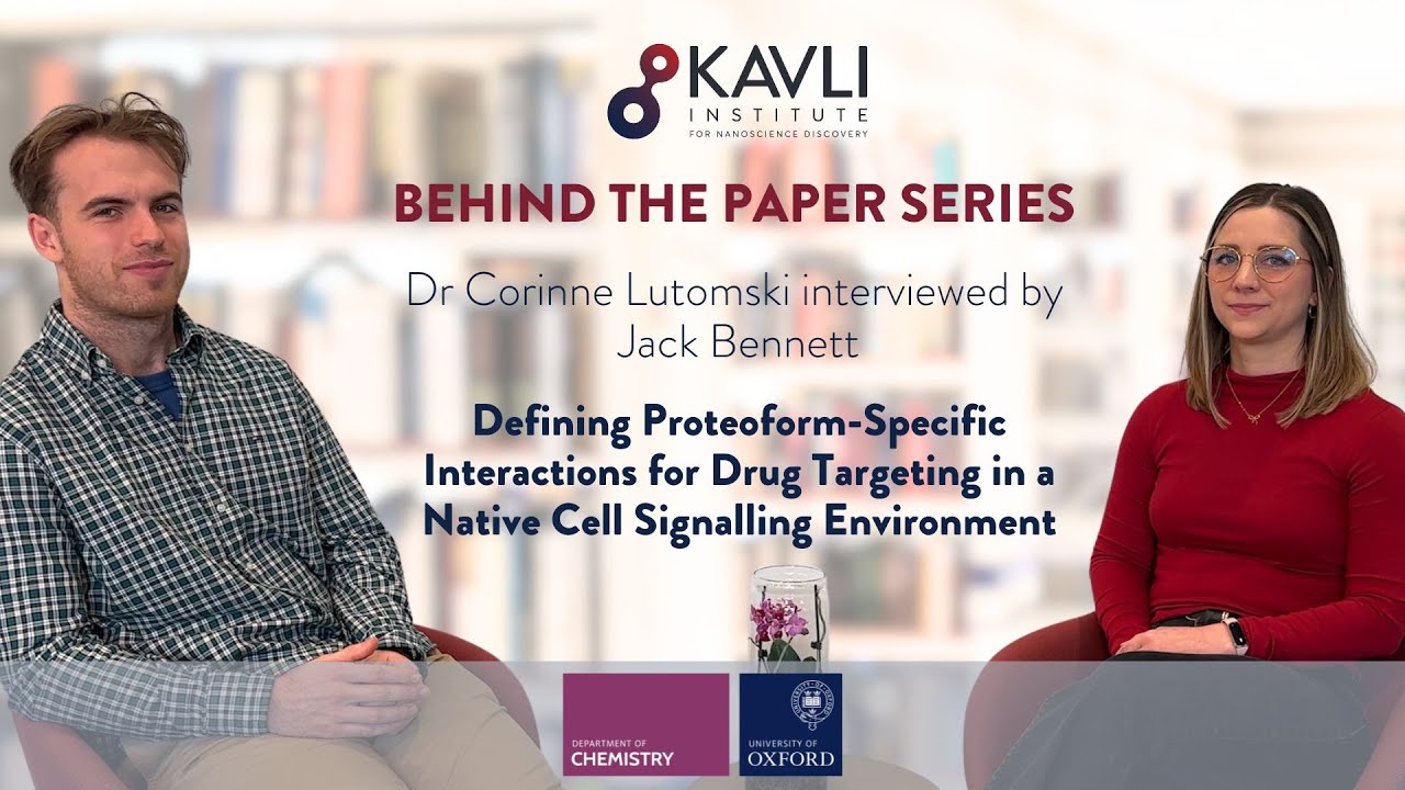 Behind the Paper: Corinne Lutomski on Proteoform-specific targeting in cell signaling.