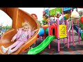 Distractie Pe Tobogane In Parcul Lumea Copiilor Slide Kids Playground