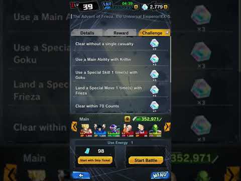 Using all 3 characters-DB Legends Ex-5 The Advent of Frieza