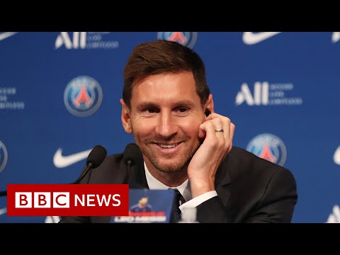 Lionel Messi dreams of Champions League win at Paris St-Germain - BBC News