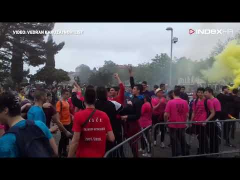 Riječki maturanti slave uz povike "Ajmo, ustaše" i "Za dom spremni"