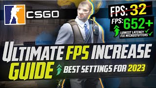 🔧 CSGO: Dramatically increase performance / FPS with any setup! 2023 (BIG UPDATE)📈✅