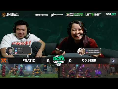 Fnatic vs OG.Seed Game 1 (BO5) | LootBet The Summit 12 Grand Finals