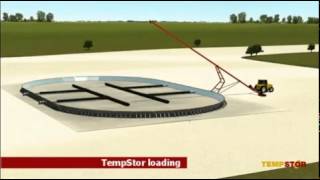 TEMPORARY STORAGE ASSEMBLY - Modular Grain Storage System