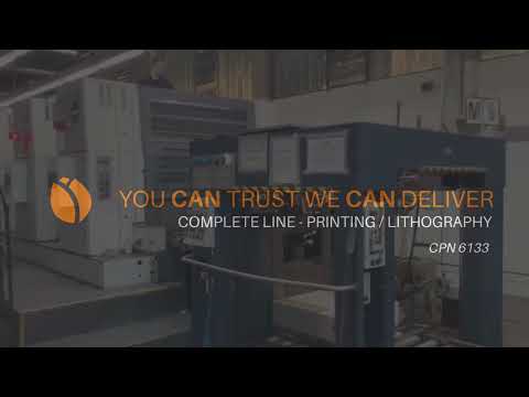 Video - LTG SPRINT 6-colour print line with LTG tunnel-oven