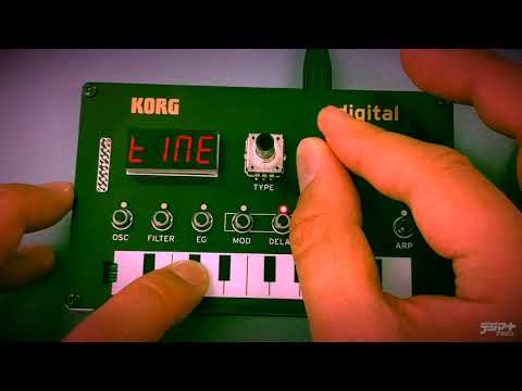 手のひらサイズのDIYシンセサイザー KORG NTS-1 digital kit を試してみた！