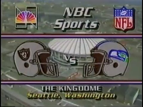 1984 AFC Wild Card - Raiders vs. Seahawks
