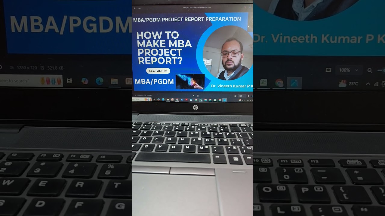 How to prepare MBA project report effectively? Complete MBA project report guidance |MBA VTU