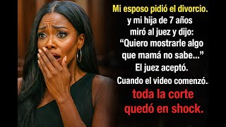Mi hija DETUVO el divorcio con un video… y nadie estaba listo para lo que reveló