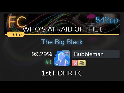 Bubbleman | The Quick Brown Fox - The Big Black [WHO'S AFRAID] 1st +HDHR FC 99.29% {#1 542pp FC}
