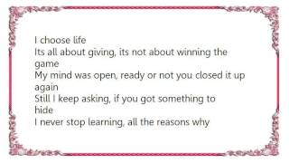 Céline Dion - Ain&#39;t Gonna Look the Other Way Studio Recording Lyrics