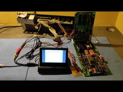 Replace Commodore SX64 CRT with a cheap LCD display (chipset AMT630A) - 1st part: testing the LCD