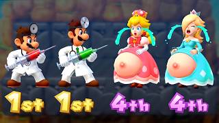 【マリオパーティ10】ミニゲーム対決！ドクターマリオVSドクタールイージVSピーチVSロゼッタ