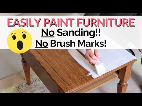 How to Easily Paint Furniture WITHOUT SANDING | The...