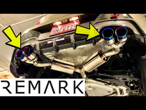 HOW TO INSTALL REMARK TOYOTA COROLLA HATCHBACK QUAD-EXIT CATBACK EXHAUST SYSTEM (+SOUND CLIP) 2019+