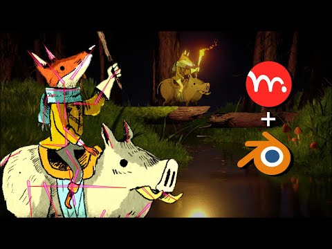 Moho and Blender working together? Yes