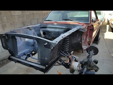 Installing Borgeson power steering in 66 Mustang pt 1 of 2
