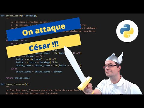 Cryptographie Codage César
