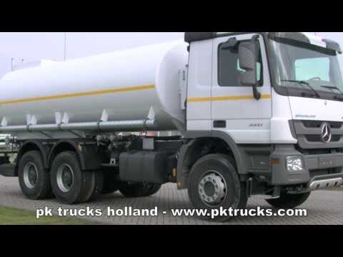 Mercedes Actros 3331 6x4 Lindner-Fischer, water tank