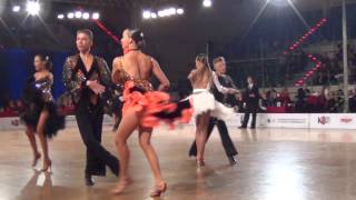 Mistrzostwa Polski Elbląg 2014 14-15 Latin 1/2 Cha Cha Cha 1