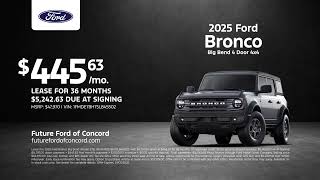 Ford Bronco 10/25/2025 6344983