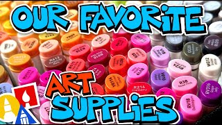 The Simple Art Supplies We Use At Art For Kids Hub