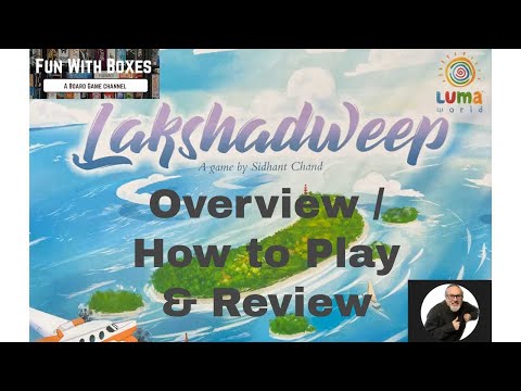 Lakshadweep Board Game | Overview, How to Play and Review | Luma Studio | India | Islands |FUN !!!