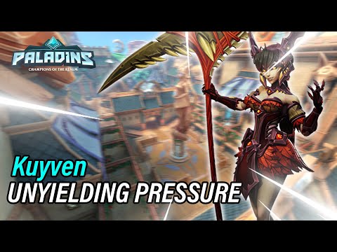 Kuyven Vora Pro Competitive l GRANDMASTER l UNYIELDING PRESSURE l PALADINS GAMEPLAY