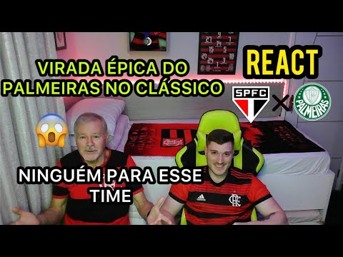 REACT - Sao Paulo 1 x 2 Palmeiras | Brazilian Championship 2022.