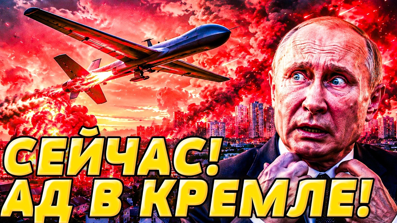 💥В ЭТУ МИНУТУ! НА КРЕМЛЬ ПОЛЕТЕЛО НОВОЕ МЕГАОРУЖИЕ ВСУ! НЕ ОСТАЛОСЬ НИЧЕГО! ?