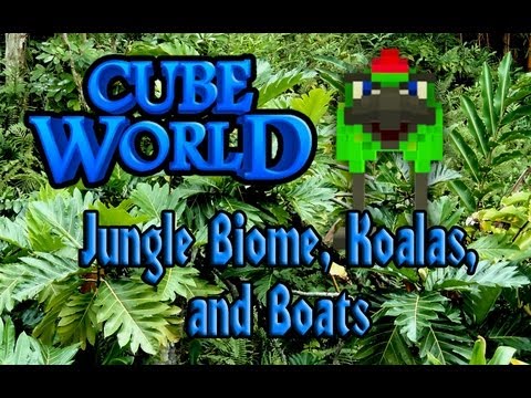 Cube World Alpha - EPIC Jungle Boats & Koalas!
