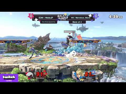 GGxC 1 - WebbJP (Zero Suit Samus) Vs. Marvelous_Marco (Toon Link) - Pools: Winners Quarter-Final