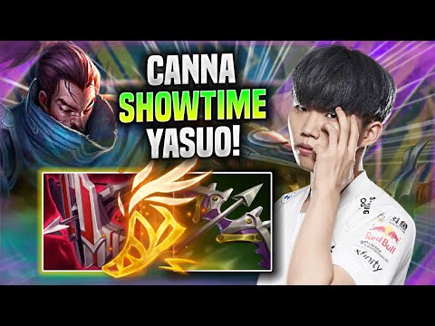 CANNA SHOWTIME WITH YASUO IN KR SOLOQ! - T1 Canna Plays Yasuo TOP vs Tristana!